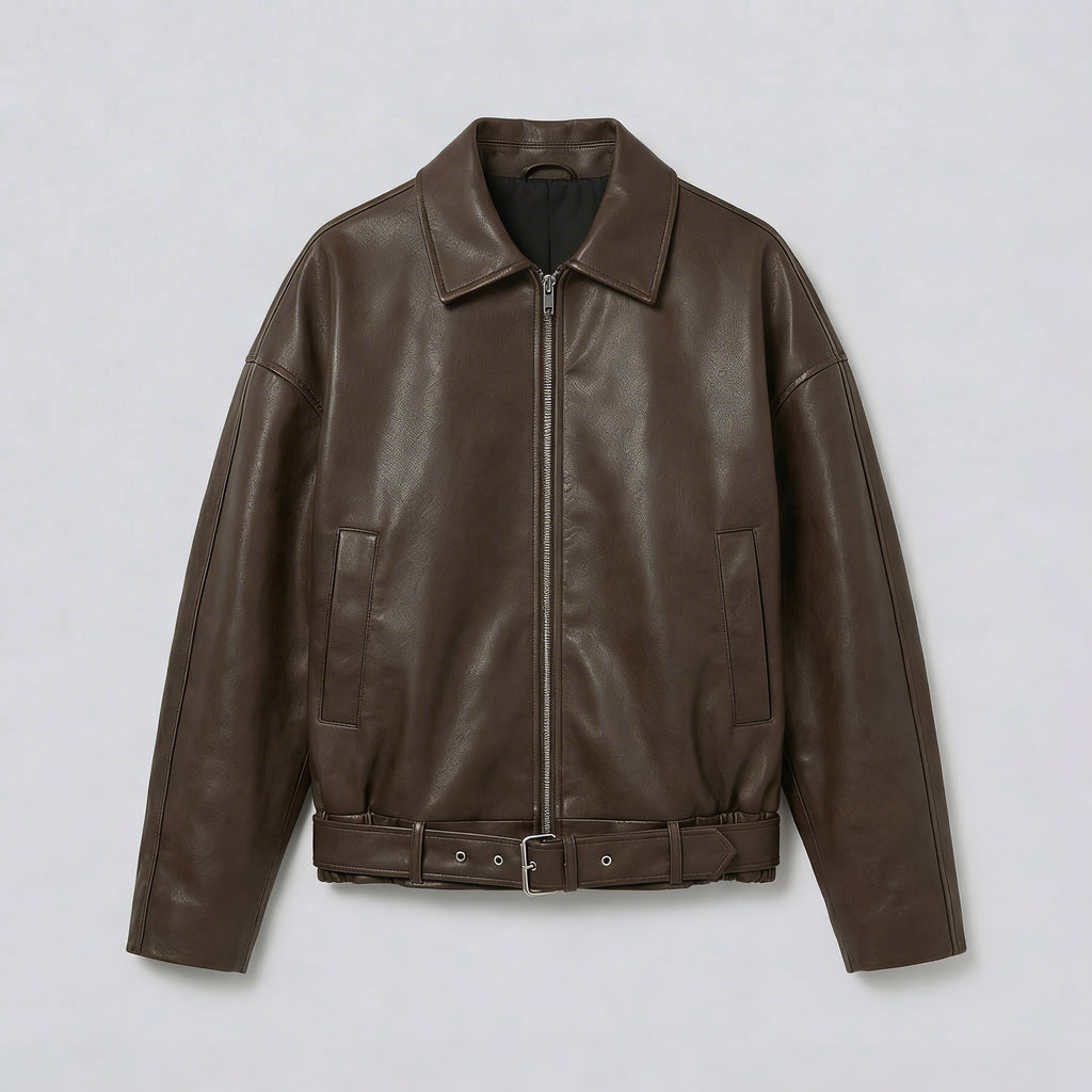 Brown Vintage Leather Jacket