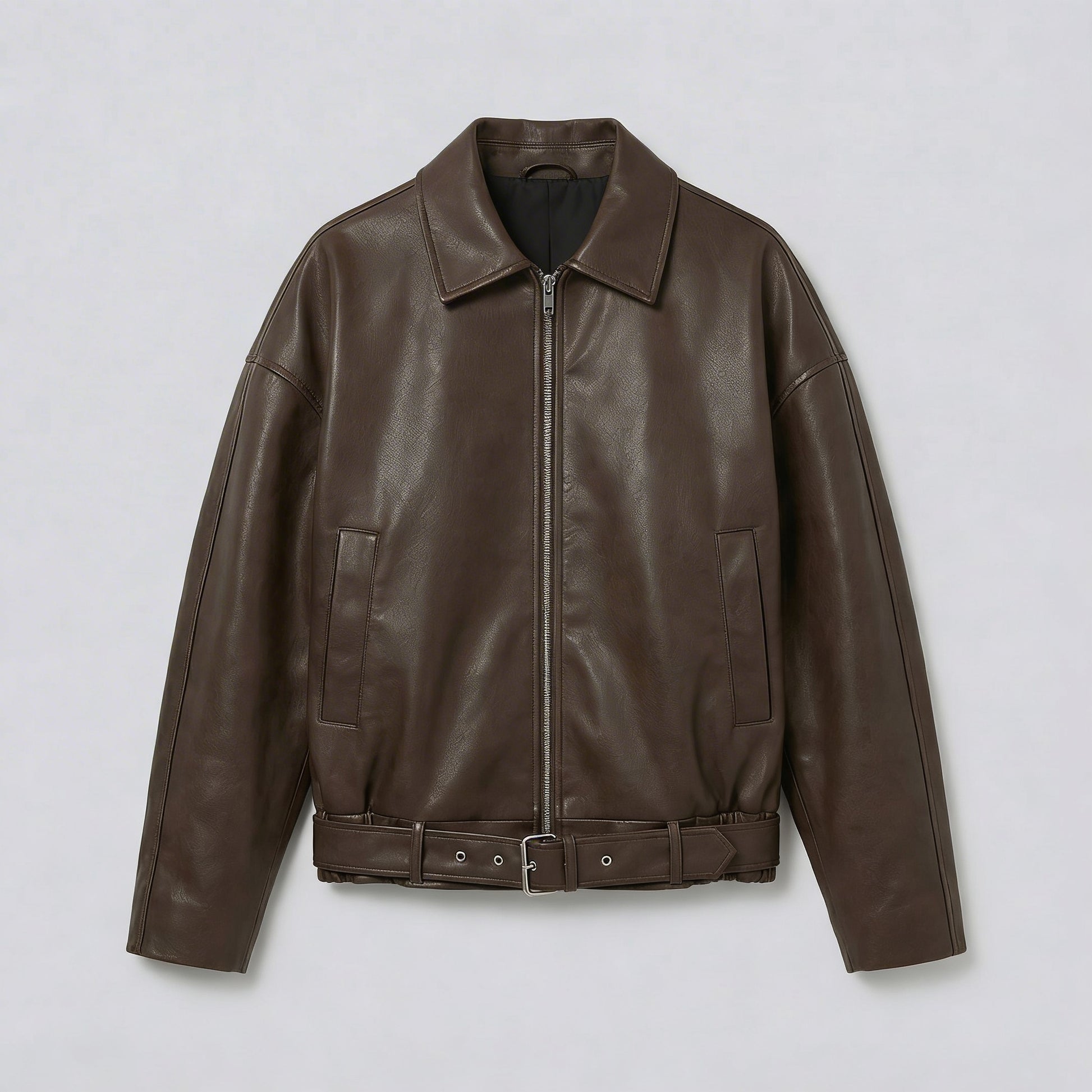 Brown Vintage Leather Jacket