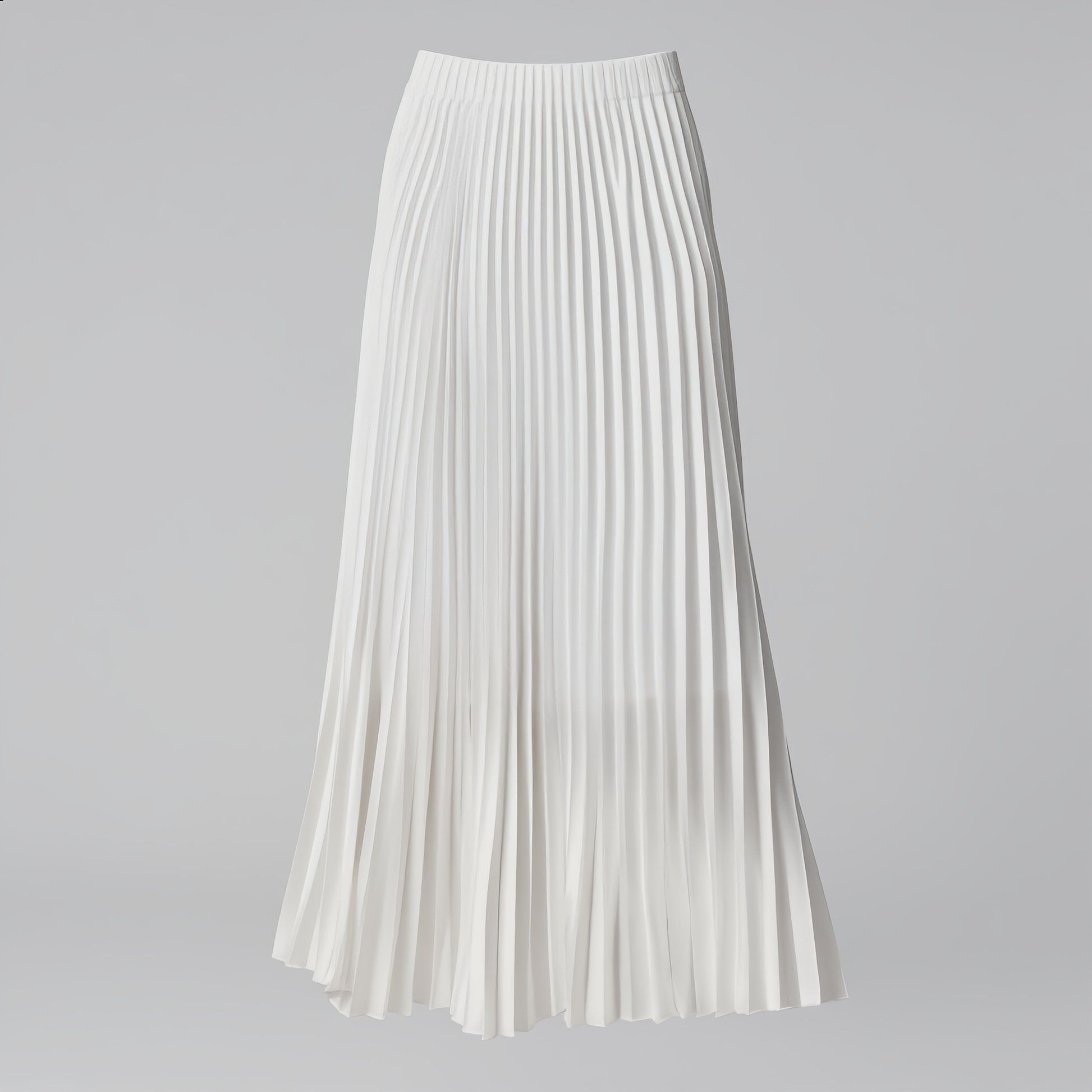 Embroidered Blazer & Pleated Midi Skirt Set